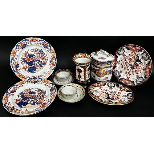 116 - Collection of Coalport, Royal Derby & other Imari dinner and tea wares