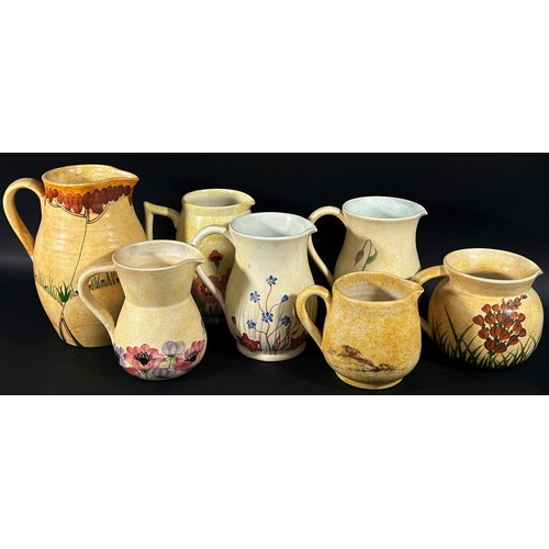 102 - A mixed collection of Radford pottery items