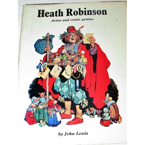 638 - An extensive collection of books from the Robinson family, to include: W. Heath Robinson - invention... 