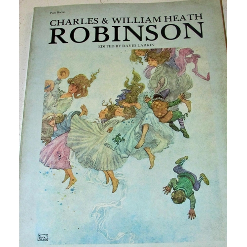 638 - An extensive collection of books from the Robinson family, to include: W. Heath Robinson - invention... 