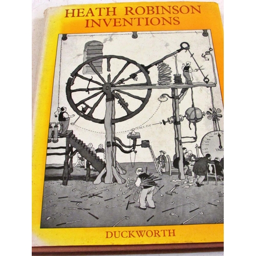 638 - An extensive collection of books from the Robinson family, to include: W. Heath Robinson - invention... 