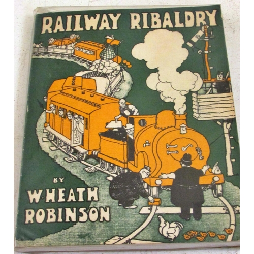 638 - An extensive collection of books from the Robinson family, to include: W. Heath Robinson - invention... 