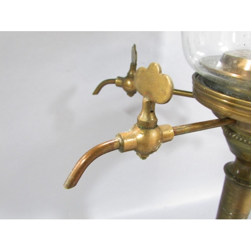 499 - A Vintage pair of  bar top French Pastis Fountains, each with four taps, 50cm high.