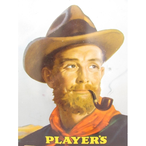 507 - A Player’s Digger Tobacco “ Made The Way Men Like It” tin advertisement sign, 28cm x19cm.