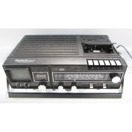 519 - Plustron RCT 33 TV-Radio-Cassette Recorder