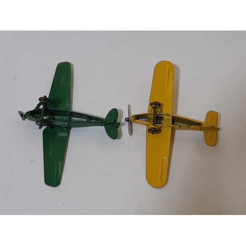 1717 - Dinky Toys Pre-War Aeroplanes Set 60 (4/6) circa 1939, comprising 60a Imperial Airways  G-ABTI in si... 