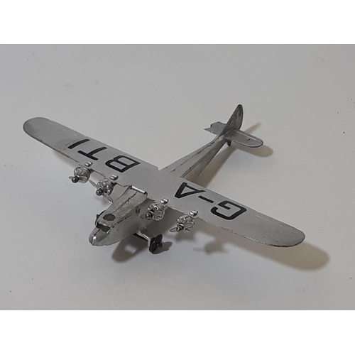 1717 - Dinky Toys Pre-War Aeroplanes Set 60 (4/6) circa 1939, comprising 60a Imperial Airways  G-ABTI in si... 