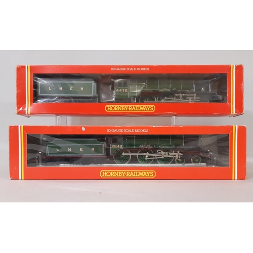 1718 - Two 00 gauge boxed Hornby LNER Locomotives comprising R398 4-6-2 'Flying Scotsman' 4472 and R188 4-6... 