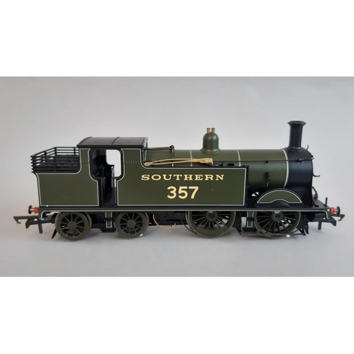 1732 - Two boxed 00 gauge Southern Rail  locomotives by Hornby comprising R2503 Class M7 0-4-4 no 357 and R... 