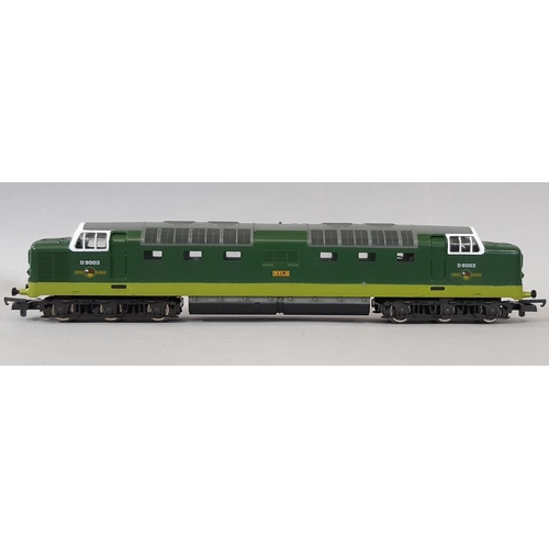 1749 - Seven unboxed 00 gauge locomotives including a Triang 4-6-0 LNER 8509 with tender, a Mainline 4-4-0 ... 