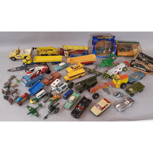 1759 - A collection of vintage model vehicles by various makers including Dinky, Corgi, Lesney, Tonka and T... 