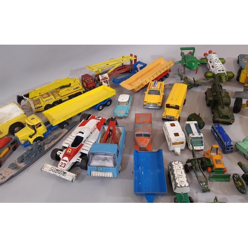 1759 - A collection of vintage model vehicles by various makers including Dinky, Corgi, Lesney, Tonka and T... 