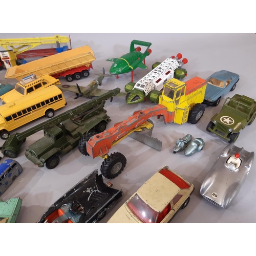 1759 - A collection of vintage model vehicles by various makers including Dinky, Corgi, Lesney, Tonka and T... 