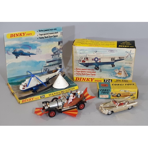 1761 - A boxed Corgi Toys Studebaker 'Golden Hawk' 211S 1960-65 in excellent condition, a boxed 1970's Dink... 