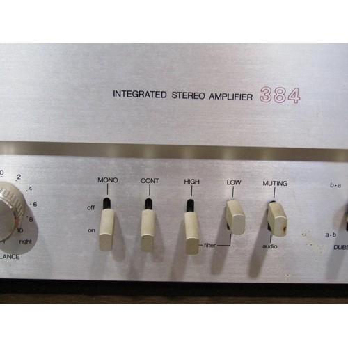 1166 - A collection of vintage electronic ware including a Philips stereo tuner number 186, a Philips casse... 