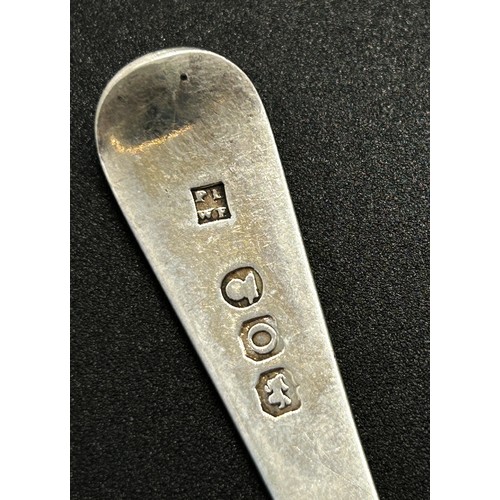 177 - A set of 8 silver teaspoons, London 1809, maker Peter & William Bateman, 4 ozs approximately