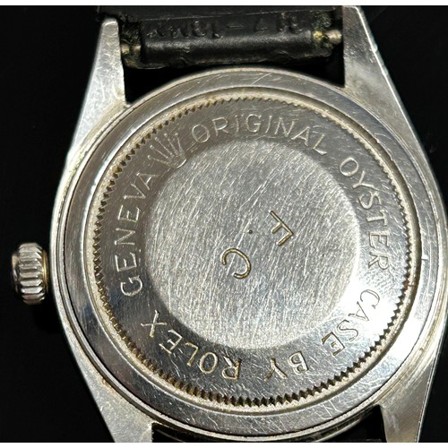 430 - Tudor: A Prince Oysterdate rotor self-winding wristwatch with roulette date wheel aperture and 34 mm... 