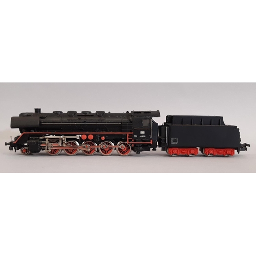 812 - Three HO gauge boxed locomotives by Hamo / Marklin, all 2-rail electric,  including 8347 heavy goods... 