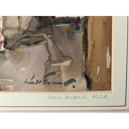 1573 - Will Evans R.C.A. (British, 1888-1957) - A watercolour and a print of Wotton-under-Edge, to include:... 