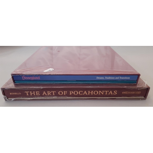 1648 - Two Disney Related Books to include: 'The Art of Pocahontas' a special limited edition gift book for... 