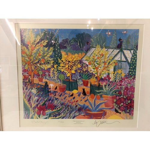 1676 - John Dyer (b.1968) - Two limited edition signed prints, tilted: 'Oranges and Lemons, Barleywood' (32... 