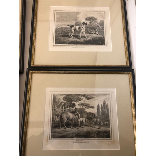 1697 - After Samuel Howitt (British, c.1765-1822) - A set of ten hunting themed engravings, first published... 