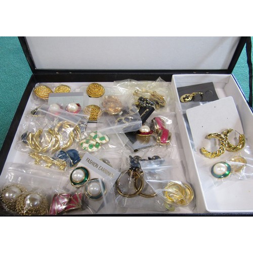 377 - Extensive collection of vintage and contemporary costume jewellery to include Cabouchon and Monet pi... 