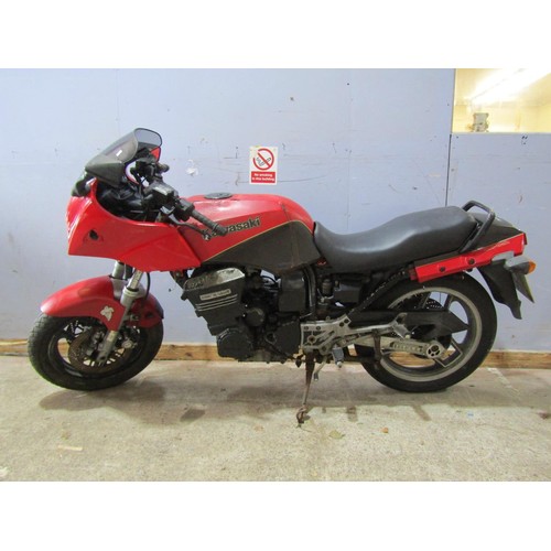 564 - A Kawasaki GPZ motorcycle, 900cc, Registration number A688 PAE, sold with V5C logbook, date of first... 