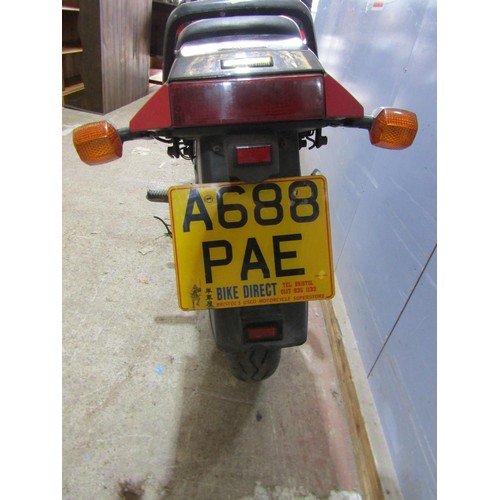 564 - A Kawasaki GPZ motorcycle, 900cc, Registration number A688 PAE, sold with V5C logbook, date of first... 