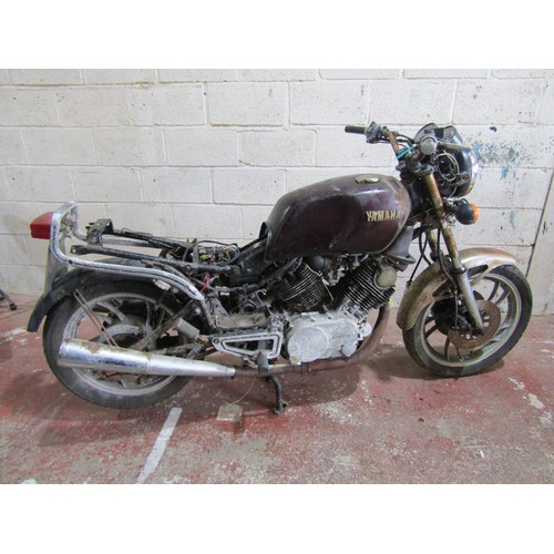 567 - A Yamaha TR1 1000cc V-Twin motorcycle, registration number A486 WAX, sold with V5C logbook, date of ... 