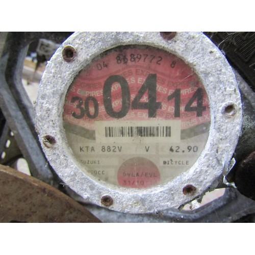 570 - A Suzuki motorcycle, registration number KTA 882v (no V5C logbook)

Sold without reserve.

Not curre... 