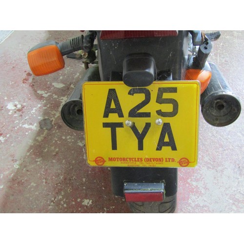 566 - A Honda VF750 V-Twin motorcycle, registration number A25 TWA (no V5C logbook present)

Sold without ... 