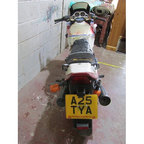 566 - A Honda VF750 V-Twin motorcycle, registration number A25 TWA (no V5C logbook present)

Sold without ... 