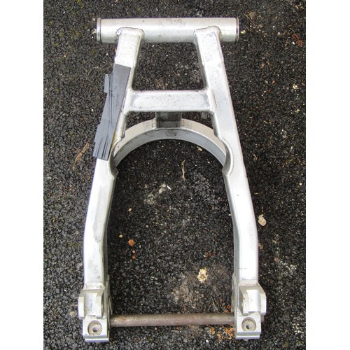 573 - Motorcycle frame (unknown manufacture) together with a rear sub frame