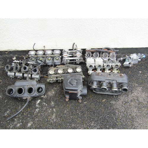 575B - A collection of assorted motorcycle carburettors