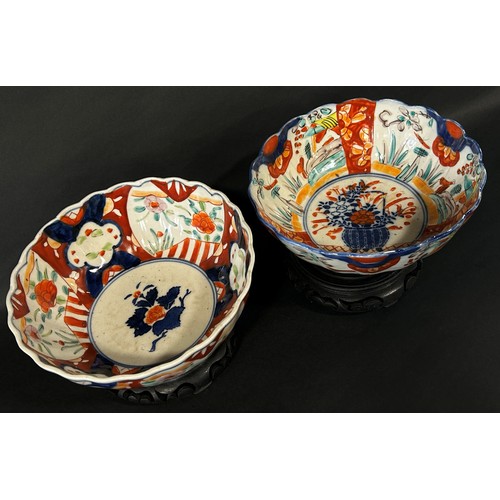 16 - Mixed collection of oriental ceramics to include Two Imari bowls, Chinese style Studio pieces, etc