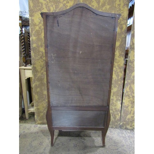 1102 - A French Empire style Remi-Martin cabinet partially glazed with gilt brass mounts, 170cm high x 75cm... 