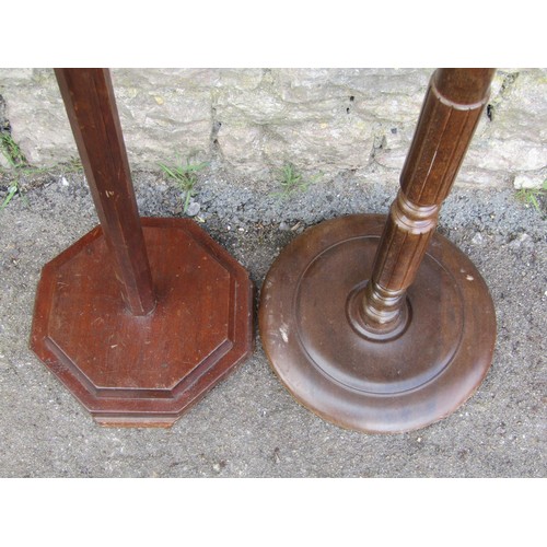 1268 - Four various early 20th century standard lamps bases