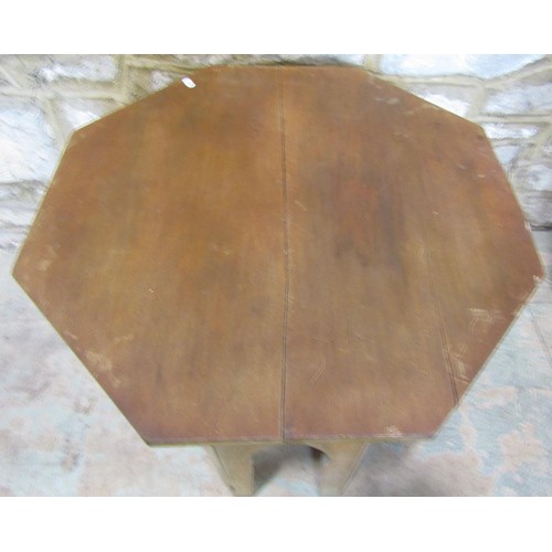 1111 - A pie crust top table together with Indian octagonal table