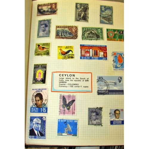 822 - Six albums of 20th century worldwide stamps including commemorative issues