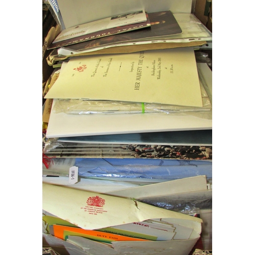 823 - A collection (boxful) of Royal commemorative documents