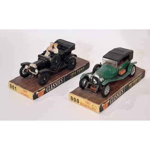 867 - A collection of playworn, unboxed model vehicles including Dinky, Captain Scarlett Maximum Security ... 