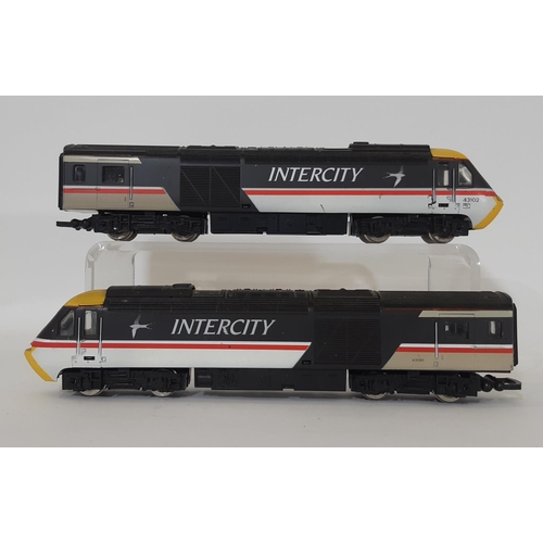 877 - 3 pairs of Hornby Power Cars in Intercity Swallow livery, nos 43046, 43198, 43080, 43102, 43119 and ... 