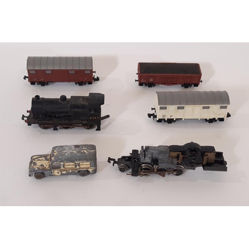 888 - A large collection of 00 gauge railway modellers workshop materials including, diesel train parts, l... 