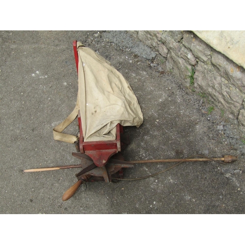 1046 - A Victorian seed spreader - The Aero, with original painted finish