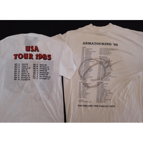 906 - 15 T shirts from the 1980's-90's for bands/ tours including Culture Club, Johnny Cash 1984, Eurythmi... 