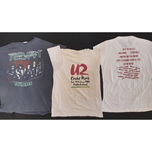 919 - 16 tour T shirts from the 1980's-90's for bands/ tours including 999, Eric Burdon, U2, The Teardrop ... 