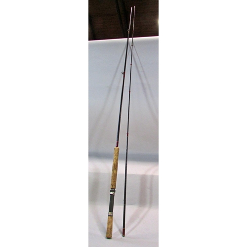 577 - A Silstar GT Fly 3782 - 330 two piece fishing rod 11ft, and bag together with a Berkley Lightning tw... 