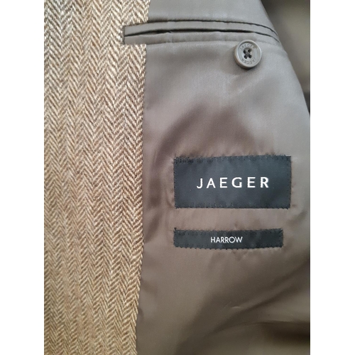 902 - 9 good quality men's tweed jackets, some like new with tags, brands include Jaeger, Peter Werth, Sko... 