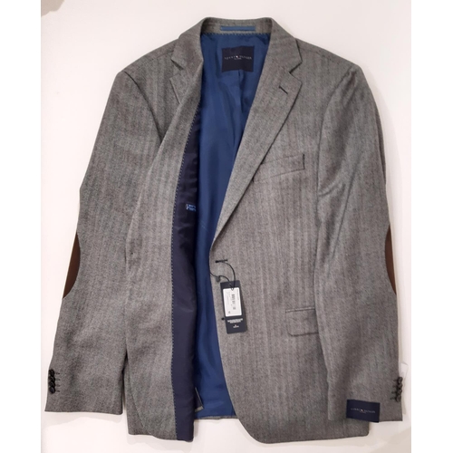 904 - A collection of 16 good quality men's jackets and 2 waistcoats by various brands/ designers includin... 